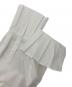 中古・古着 DEPAREILLE (デパリエ) COTTONPOLYESTER PLEATS BLOUSE / コットン ポリプリーツシャツ ホワイト サイズ:SIZE38：12000円