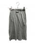 MIU MIU（ミュウミュウ）の古着「リブ ジャージー スカート」｜グレー