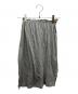 MIU MIU (ミュウミュウ) リブ ジャージー スカート グレー サイズ:SIZE S：30000円