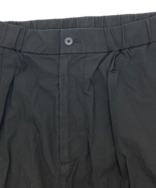 ATON（エイトン）ATON (エイトン) KYOTO TSURIZOME COTTON WIDE EAZY PANTS ブラック サイズ:SIZE00の古着・服飾アイテム