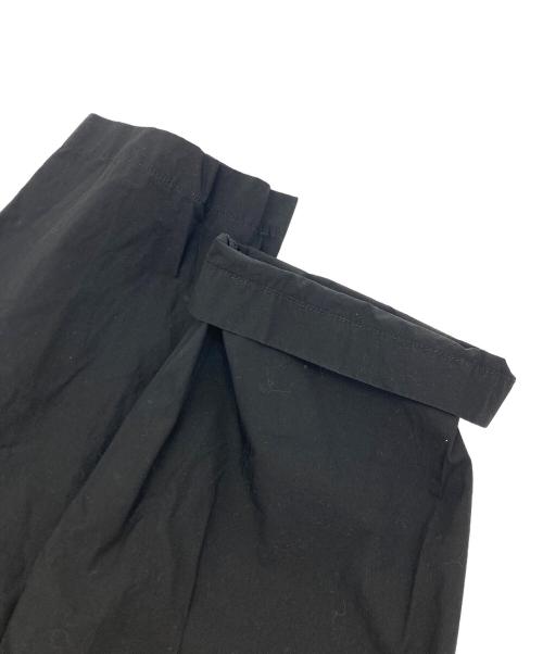 ATON（エイトン）ATON (エイトン) KYOTO TSURIZOME COTTON WIDE EAZY PANTS ブラック サイズ:SIZE00の古着・服飾アイテム