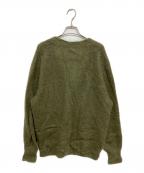 anytee×iDエニティー×アイディー）の古着「Kid Mohair Cardigan "Military Green"」｜カーキ