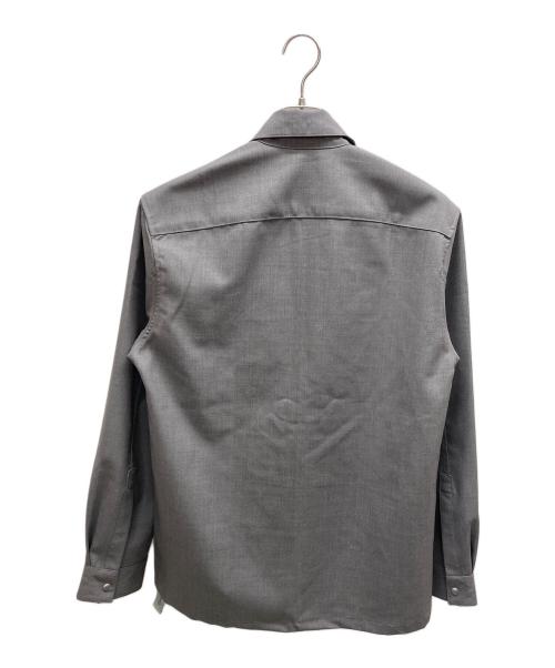 PEACEMAKER OAMC（ピースメイカー オーエーエムシー）PEACEMAKER OAMC (ピースメイカー オーエーエムシー) Ian Shirt グレー サイズ:SIZE XSの古着・服飾アイテム