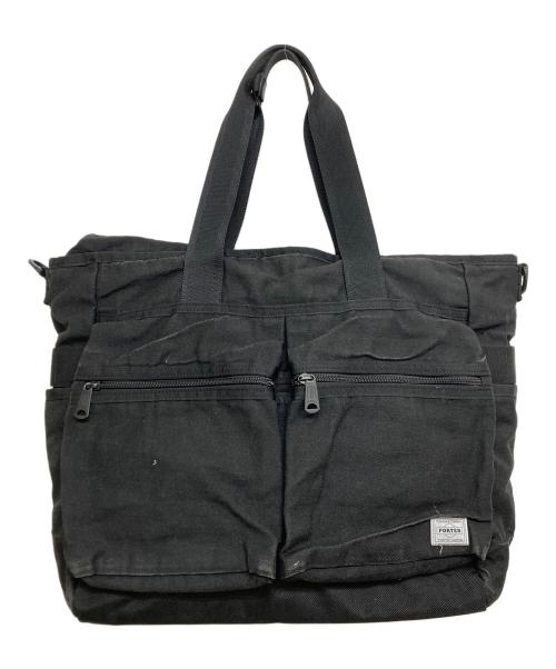PORTER（ポーター）PORTER (ポーター) SWITCH TOTE BAG ブラック サイズ:実寸サイズをご参照下さい。の古着・服飾アイテム