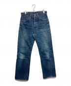WAREHOUSEウエアハウス）の古着「セルビッチデニムパンツ」｜インディゴ