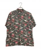 Sun Surfサンサーフ）の古着「アロハシャツ」｜グレー