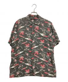 Sun Surf（サンサーフ）の古着「アロハシャツ」｜グレー