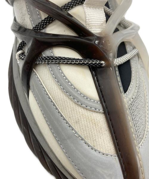 JIMMY CHOO（ジミーチュウ）JIMMY CHOO (ジミーチュウ) COSMOS ホワイト×ブラック サイズ:SIZE 40の古着・服飾アイテム