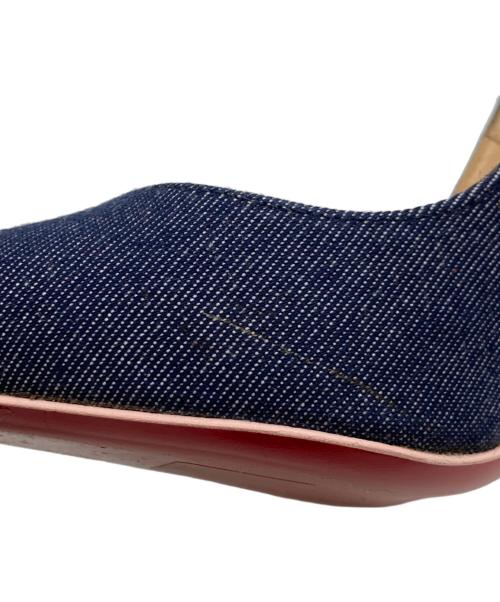 Christian Louboutin（クリスチャン・ルブタン）Christian Louboutin (クリスチャン・ルブタン) ピンヒールサンダル インディゴ サイズ:SIZE 35 1/2の古着・服飾アイテム