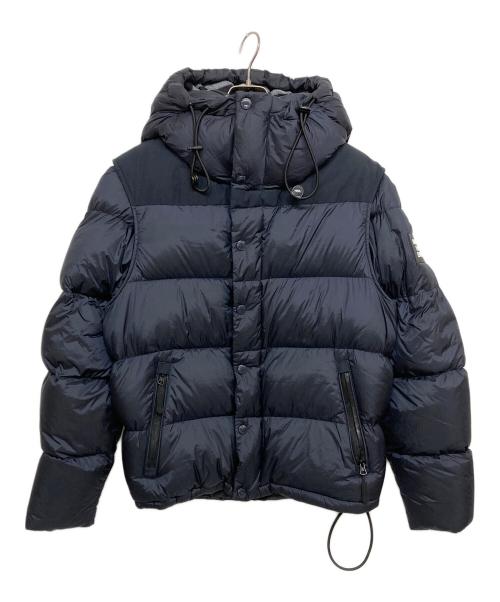 BURBERRY LONDON（バーバリーロンドン）BURBERRY LONDON (バーバリーロンドン) ロックウェルダウンジャケット　8018732 ネイビー サイズ:SIZE Sの古着・服飾アイテム