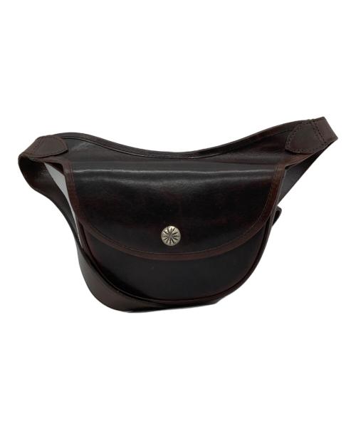 RRL（ダブルアールエル）RRL (ダブルアールエル) レザーベルトバッグ ブラウン サイズ:実寸サイズをご参照下さい。の古着・服飾アイテム