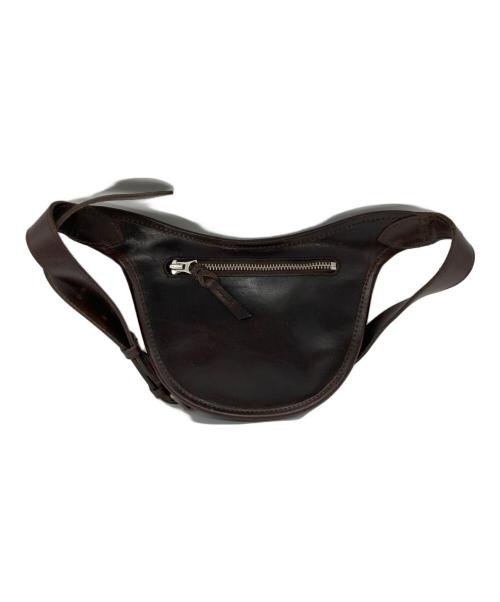 RRL（ダブルアールエル）RRL (ダブルアールエル) レザーベルトバッグ ブラウン サイズ:実寸サイズをご参照下さい。の古着・服飾アイテム