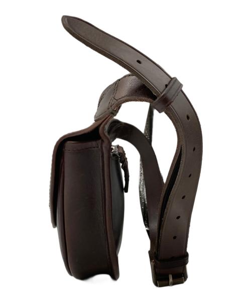 RRL（ダブルアールエル）RRL (ダブルアールエル) レザーベルトバッグ ブラウン サイズ:実寸サイズをご参照下さい。の古着・服飾アイテム