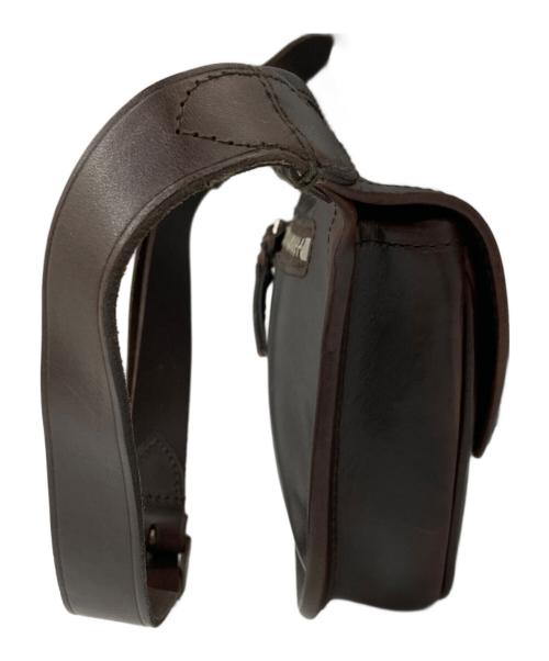 RRL（ダブルアールエル）RRL (ダブルアールエル) レザーベルトバッグ ブラウン サイズ:実寸サイズをご参照下さい。の古着・服飾アイテム