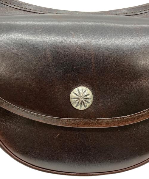 RRL（ダブルアールエル）RRL (ダブルアールエル) レザーベルトバッグ ブラウン サイズ:実寸サイズをご参照下さい。の古着・服飾アイテム