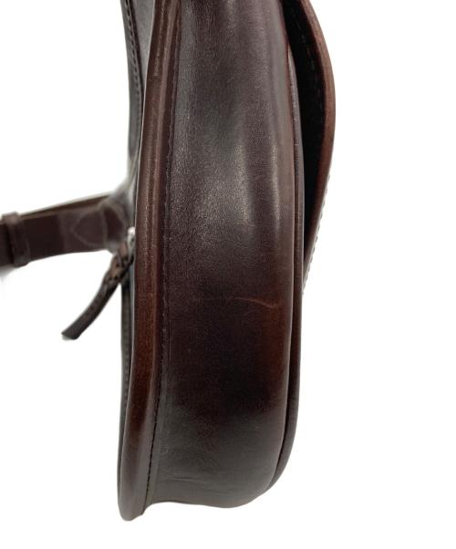 RRL（ダブルアールエル）RRL (ダブルアールエル) レザーベルトバッグ ブラウン サイズ:実寸サイズをご参照下さい。の古着・服飾アイテム