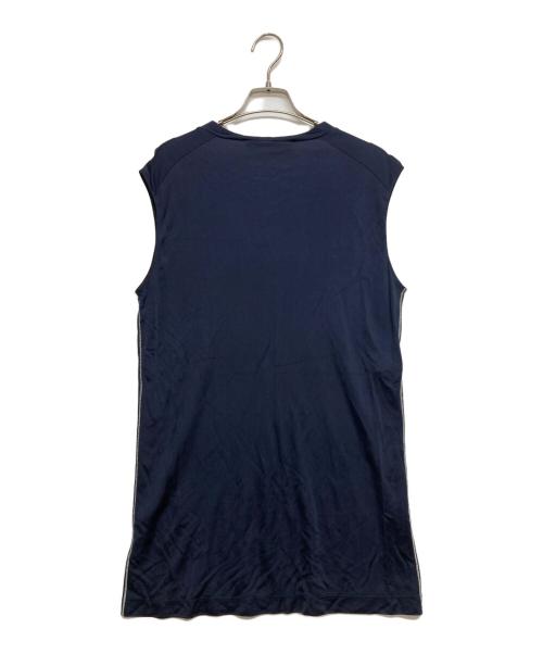 MARNI（マルニ）MARNI (マルニ) レーヨンノースリーブカットソー ネイビー サイズ:SIZE 38の古着・服飾アイテム