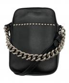 J&M DAVIDSONジェイ＆エム デヴィッドソン）の古着「ペブルミニ2WAYショルダーポーチ」｜ブラック