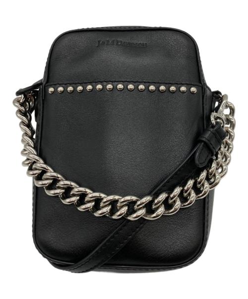 J&M DAVIDSON（ジェイ＆エム デヴィッドソン）J&M DAVIDSON (ジェイ＆エム デヴィッドソン) ペブルミニ2WAYショルダーポーチ ブラックの古着・服飾アイテム