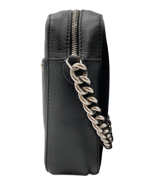 J&M DAVIDSON（ジェイ＆エム デヴィッドソン）J&M DAVIDSON (ジェイ＆エム デヴィッドソン) ペブルミニ2WAYショルダーポーチ ブラックの古着・服飾アイテム