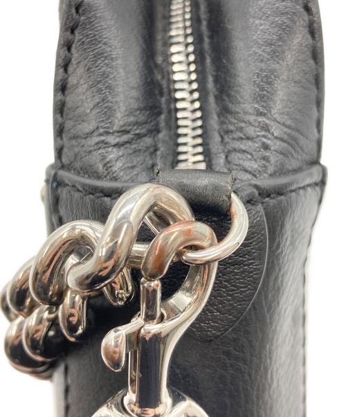 J&M DAVIDSON（ジェイ＆エム デヴィッドソン）J&M DAVIDSON (ジェイ＆エム デヴィッドソン) ペブルミニ2WAYショルダーポーチ ブラックの古着・服飾アイテム