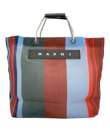 MARNI（マルニ）の古着「フラワーカフェトートバッグ」｜マルチカラー