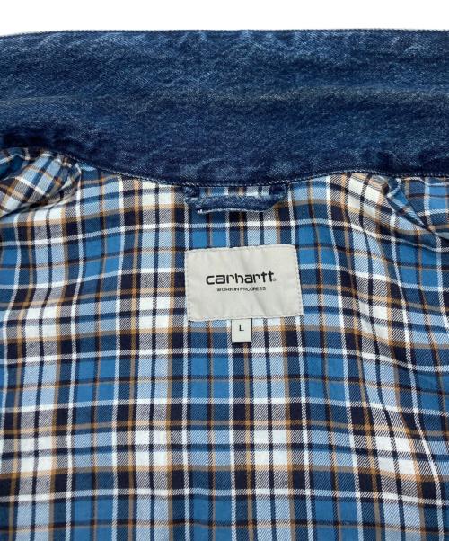 Carhartt WIP（カーハート ワークインプログレス）Carhartt WIP (カーハート ワークインプログレス) RIDER JACKET/ライダーデニムジャケット インディゴ サイズ:SIZE Lの古着・服飾アイテム