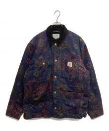 Carhartt WIP（カーハート ワーク イン プログレス）の古着「MICHIGAN JACKET/ミシガンジャケット　I031197.1BG.60.03」｜パープル×ネイビー