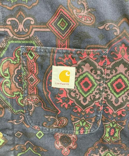 Carhartt WIP（カーハート ワーク イン プログレス）Carhartt WIP (カーハート ワーク イン プログレス) MICHIGAN JACKET/ミシガンジャケット　I031197.1BG.60.03 パープル×ネイビー サイズ:SIZE XLの古着・服飾アイテム