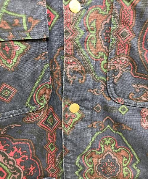 Carhartt WIP（カーハート ワーク イン プログレス）Carhartt WIP (カーハート ワーク イン プログレス) MICHIGAN JACKET/ミシガンジャケット　I031197.1BG.60.03 パープル×ネイビー サイズ:SIZE XLの古着・服飾アイテム