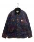 Carhartt WIP（カーハート ワーク イン プログレス）の古着「MICHIGAN JACKET/ミシガンジャケット　I031197.1BG.60.03」｜パープル×ネイビー