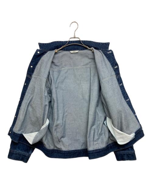 amne（アンヌ）amne (アンヌ) 13.5DENIM omit blouson インディゴ サイズ:SIZE 2の古着・服飾アイテム