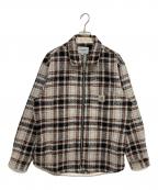 CarHarttカーハート）の古着「Stroy Check Shirt Jacket /ストロイ チェック シャツ ジャケット　I032213.1PV.XX.03」｜グレー