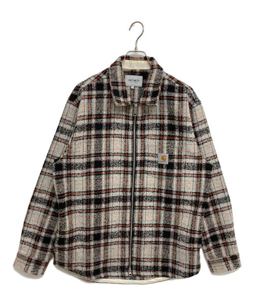 CarHartt（カーハート）CarHartt (カーハート) Stroy Check Shirt Jacket /ストロイ チェック シャツ ジャケット　I032213.1PV.XX.03 グレー サイズ:SIZE Lの古着・服飾アイテム