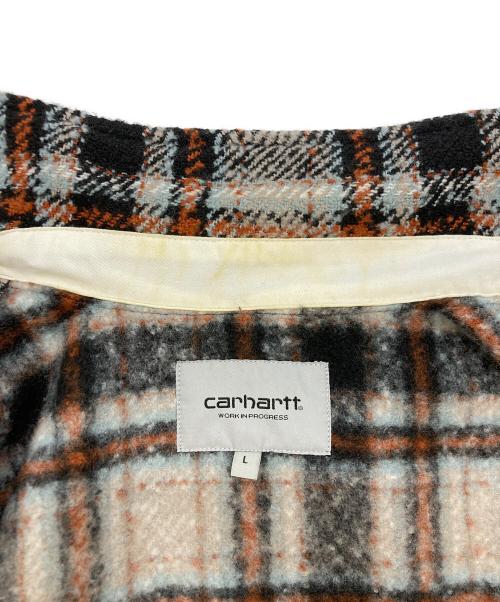 CarHartt（カーハート）CarHartt (カーハート) Stroy Check Shirt Jacket /ストロイ チェック シャツ ジャケット　I032213.1PV.XX.03 グレー サイズ:SIZE Lの古着・服飾アイテム