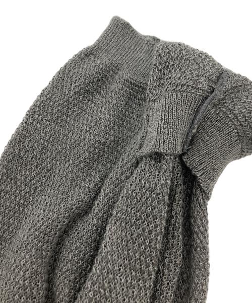 AROUSAL（アローサル）AROUSAL (アローサル) リネンシルク長袖カーディガン グレー サイズ:SIZE 2の古着・服飾アイテム