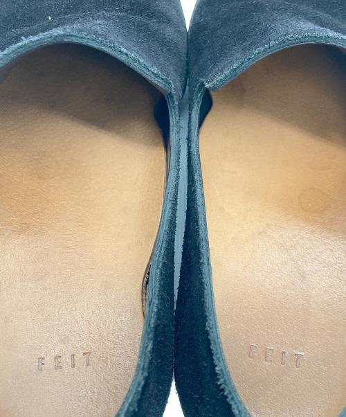 FEIT（フェイト（ファイト））FEIT (フェイト（ファイト）) スエードローファー ブラック サイズ:SIZE 42の古着・服飾アイテム