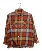 Needlesニードルズ）の古着「Cut-Off Bottom Classic Shirts」｜ブラウン