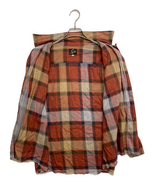 Needles（ニードルズ）Needles (ニードルズ) Cut-Off Bottom Classic Shirts ブラウン サイズ:SIZE XSの古着・服飾アイテム