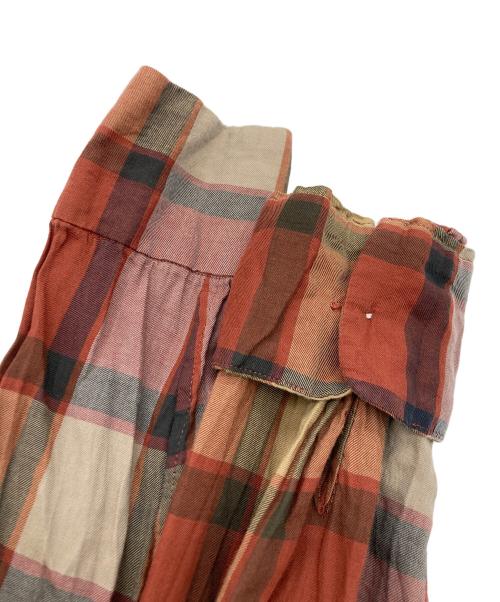 Needles（ニードルズ）Needles (ニードルズ) Cut-Off Bottom Classic Shirts ブラウン サイズ:SIZE XSの古着・服飾アイテム