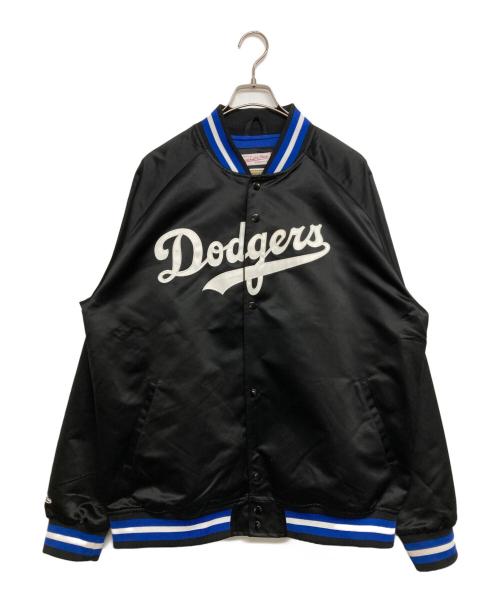 MITCHELL & NESS（ミッチェルアンドネス）MITCHELL & NESS (ミッチェルアンドネス) スタジャン ブラック サイズ:SIZE XLの古着・服飾アイテム