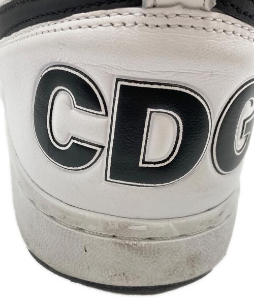 NIKE（ナイキ）NIKE (ナイキ) COMME des GARCONS HOMME PLUS (コムデギャルソンオムプリュス) Terminator High ホワイト×ブラック サイズ:US9.5の古着・服飾アイテム