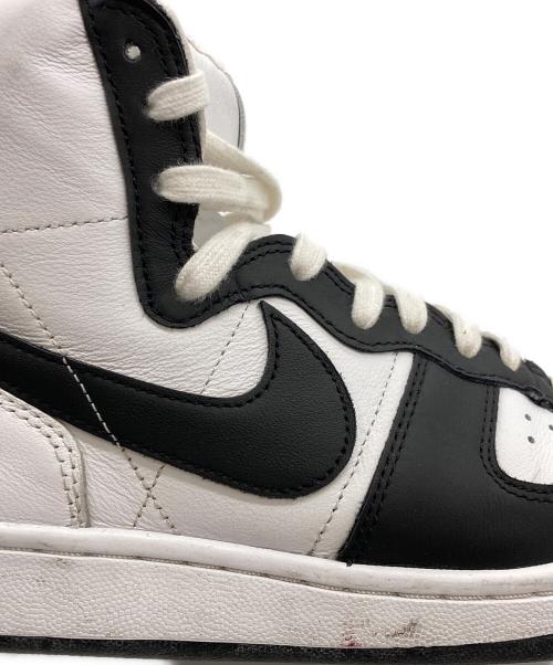 NIKE（ナイキ）NIKE (ナイキ) COMME des GARCONS HOMME PLUS (コムデギャルソンオムプリュス) Terminator High ホワイト×ブラック サイズ:US9.5の古着・服飾アイテム