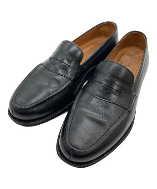 Jalan Sriwijaya（ジャランスリウァヤ）Jalan Sriwijaya (ジャランスリウァヤ) コインローファー ブラック サイズ:SIZE 6の古着・服飾アイテム