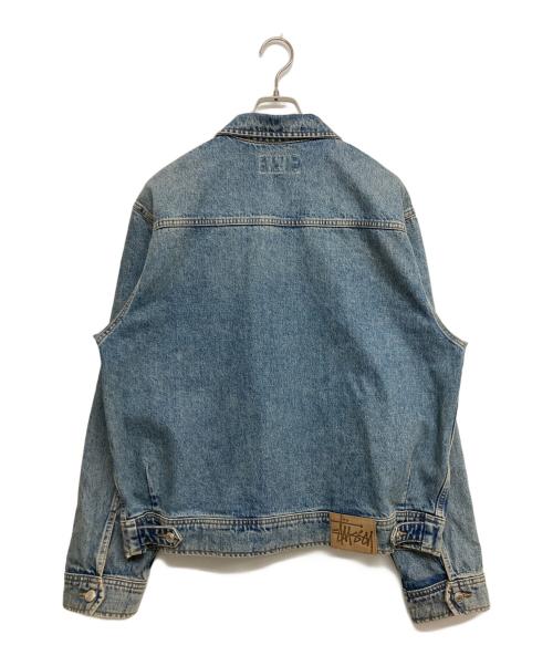 stussy（ステューシー）stussy (ステューシー) Denim Zip Work Jacket インディゴ サイズ:SIZE Mの古着・服飾アイテム