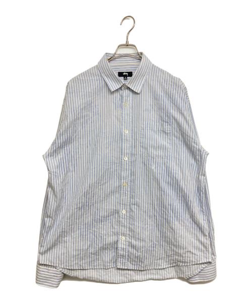stussy（ステューシー）stussy (ステューシー) Bleached Classic ブルー サイズ:SIZE Mの古着・服飾アイテム