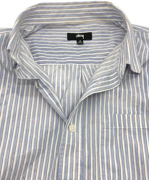 stussy（ステューシー）stussy (ステューシー) Bleached Classic ブルー サイズ:SIZE Mの古着・服飾アイテム