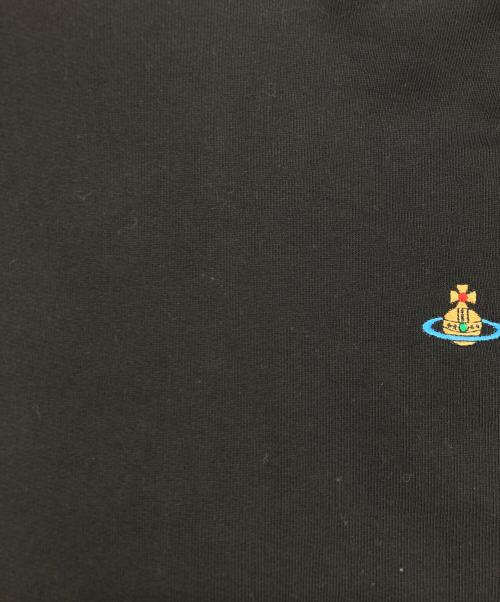 Vivienne Westwood（ヴィヴィアンウエストウッド）Vivienne Westwood (ヴィヴィアンウエストウッド) オーブ刺繍パーカー ブラック サイズ:SIZE Lの古着・服飾アイテム