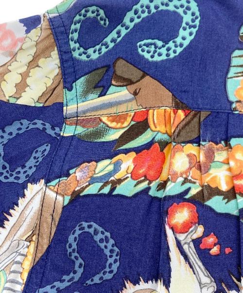 WACKO MARIA（ワコマリア）WACKO MARIA (ワコマリア) スカルマリアアロハシャツ ブルー サイズ:SIZE Mの古着・服飾アイテム