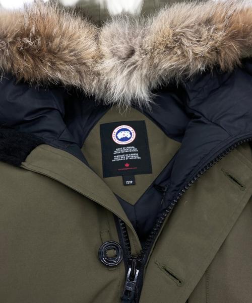 CANADA GOOSE（カナダグース）CANADA GOOSE (カナダグース) Jasper Parka ミリタリーグリーン サイズ:SIZE XSの古着・服飾アイテム